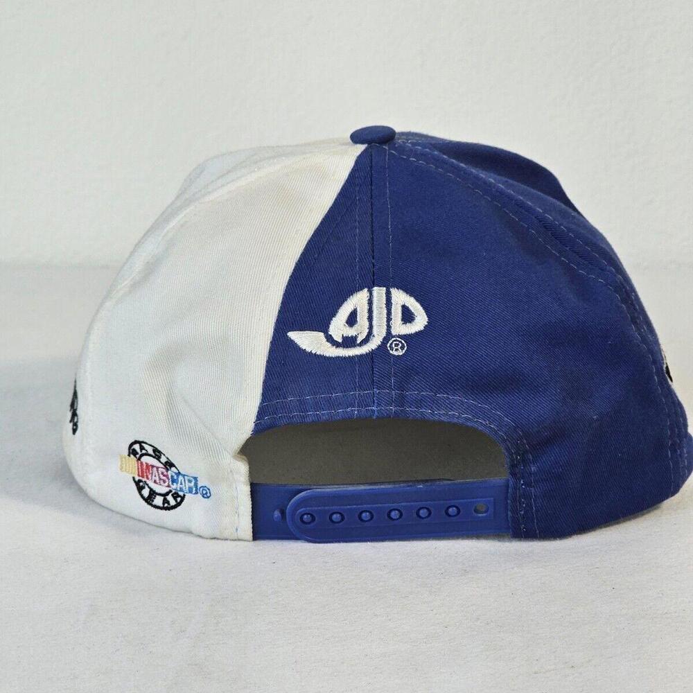 VINTAGE AJD MARK MARTIN #6 VALVOLINE ROUSH RACING CAR NASCAR SIGNATURE HAT - Picture 3 of 7